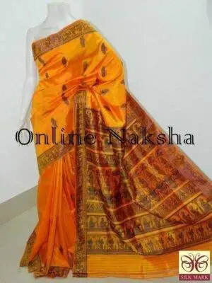 Yellow Baluchari