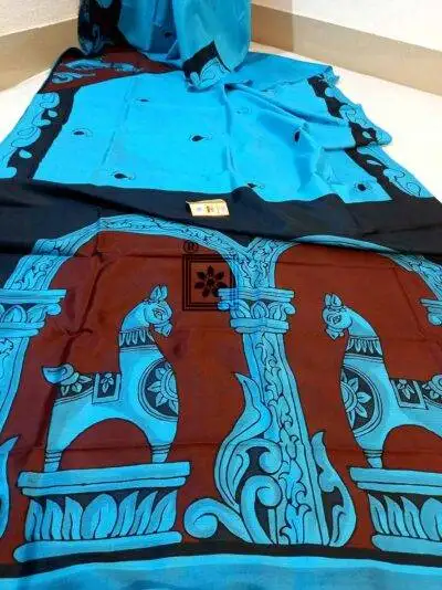 Designer Pure Silk Sari