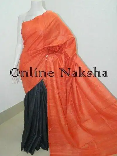 Handloom Ghicha Tussar Saree