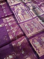 Magenta Bridal Swarnachari Saree Online