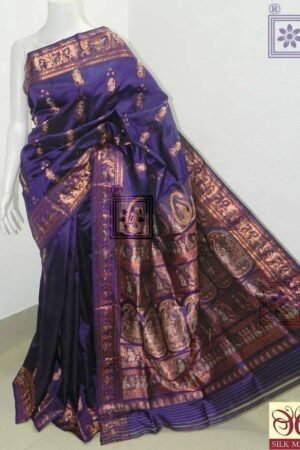 Purple Bridal Sournchari Saree