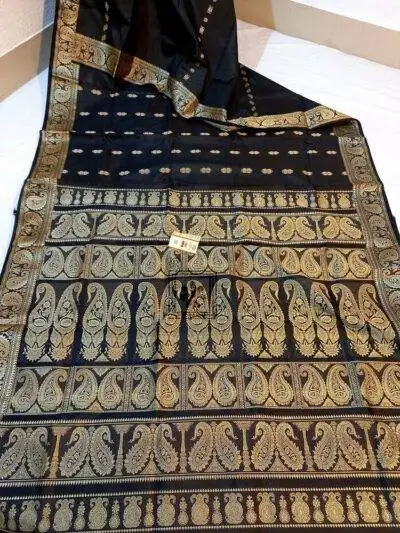 Pure Silk Bishnupuri Baluchari Sari Online