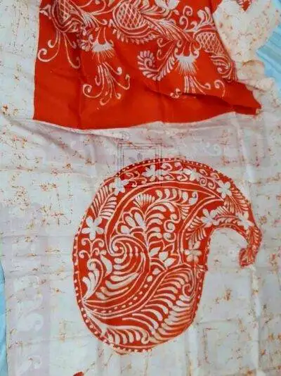 Bishnupuri Pure Silk Batik Saree Online
