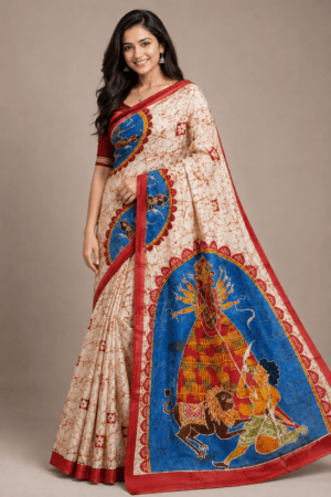 Handloom Hand Batik Saree Online