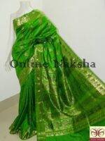 Green Swarnachari Saree