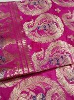 Traditional Bishnupuri Bridal Swarnachari Saree