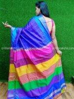 Bishnupuri Katan Silk Saree Price