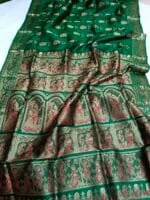 Green Sournchari Wedding Saree Online