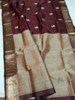 Bishnupuri Swarnachari Silk Saree