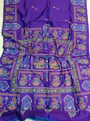 Patachitra Pure Silk Saree