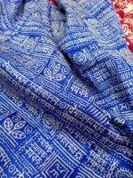 Blue Printed Pure Silk Saree Online