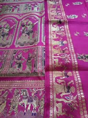 Elegant Baluchari Silk Online Shopping