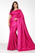 Handloom Soft Pure Silk Plain Saree