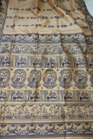 Traditional Bengal Baluchari Sari