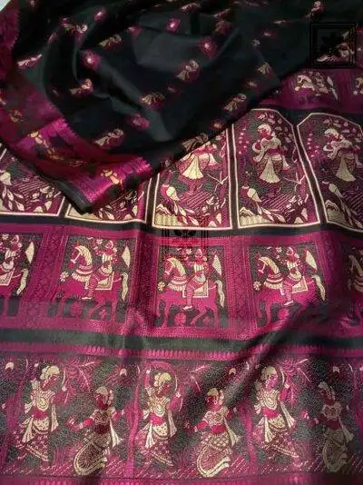 Bishnupuri Baluchari Sarees Online