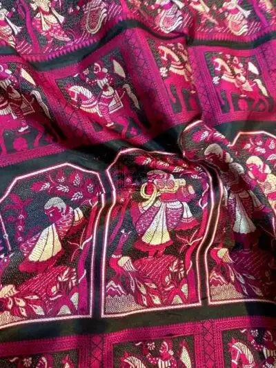 Bishnupuri Baluchari Sarees Online