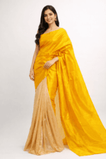 Handloom Plain Pure Silk Saree