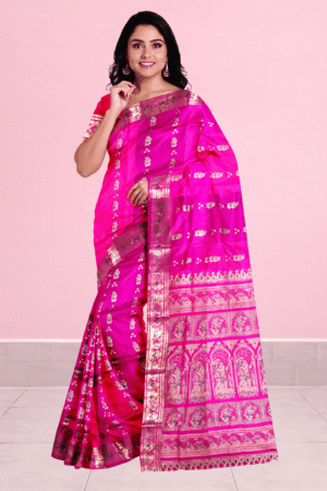 Minakari Swarnachari Silk Saree