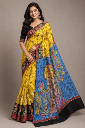 Batik Silk Saree