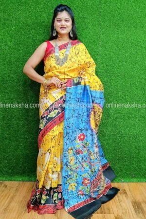 Batik Silk Saree