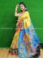 Batik Silk Saree