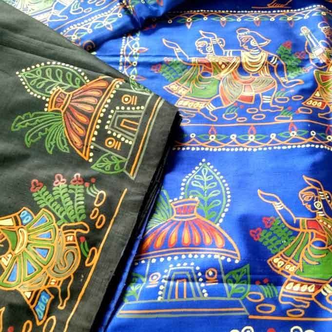 Hand Painted Sarees by rebelzzzz on DeviantArt