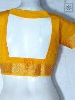 Cotton Blouse with Designer Back Design