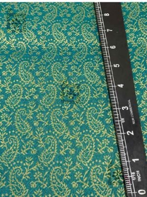 Paisley Motif Design Cotton Blouse Piece