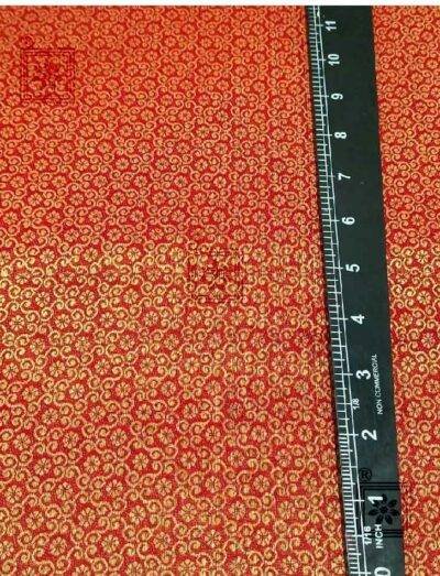 Red Designer Blouse Cotton Fabric Online
