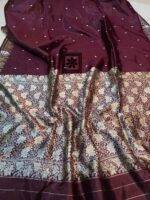 Handloom Katan Banarasi Saree