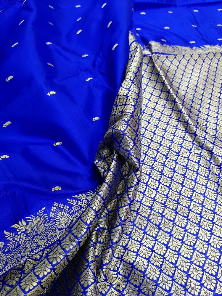 Elevate Your Style with Magnolia Manmohini Banarasi Katan Saree | Shop Now!