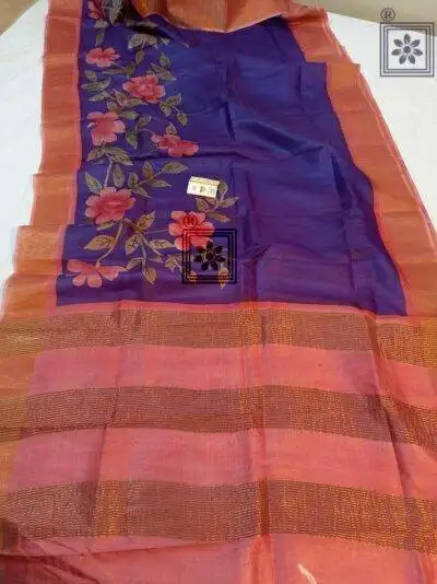 Latest Tussar Silk Sarees With Price