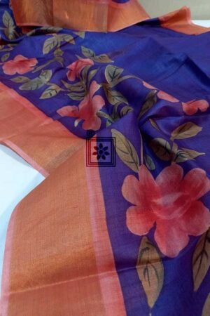 latest tussar silk sarees with price