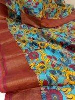 Kalamkari Tussar Silk