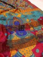 Kalamkari Tussar Silk