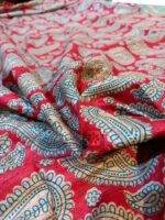 Printed Ghicha Tassar Saree