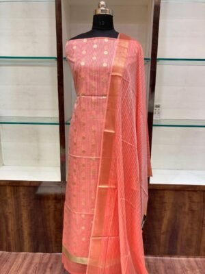 Buy Banarasi Unstitched Suit