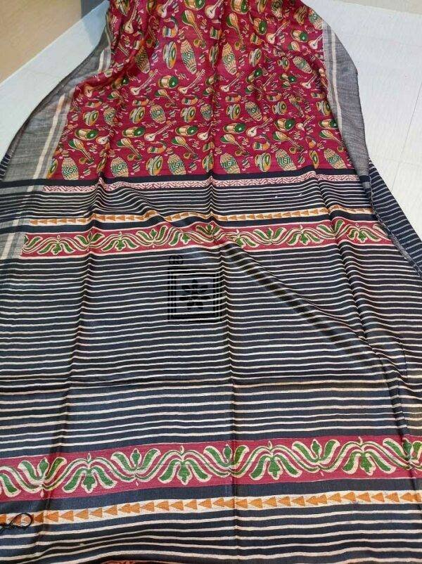 Buy Ghicha Print Saree Online