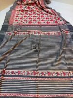 Printed Ghicha Tassar Silk Saree