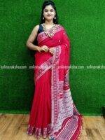 cotton khadi sarees