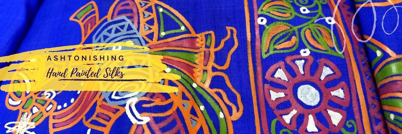 Hand Painted Saree BANNER