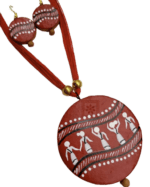 Red Terracotta Necklace Set