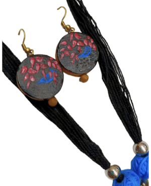 Handpainted Jewellery Necklace Set