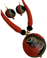 Designer Terracotta Handmade Necklace Set