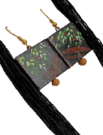 Hand Painted Terracotta Necklace Set