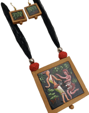 Terracotta Handmade Necklace Set