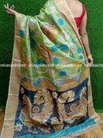 Tussar kalamkari Saree Online