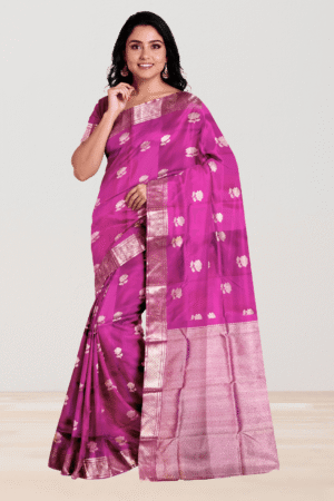 Swarna Golap Rose Swarnachuri Saree