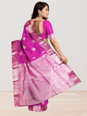 Swarna Golap Rose Swarnachuri Saree