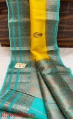 Banarasi Handloom Kora Silk Saree